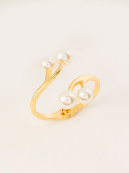 Pearl Cluster Bracelet