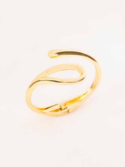Abstract Wavy Bracelet