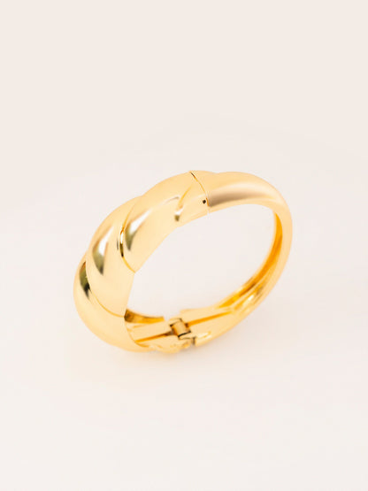 Twisted Dome Cuff Bracelet