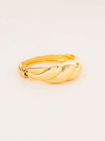 Twisted Dome Cuff Bracelet