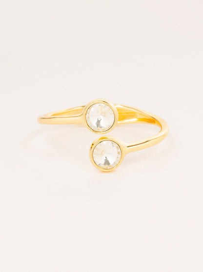 Crystal Open Bracelet