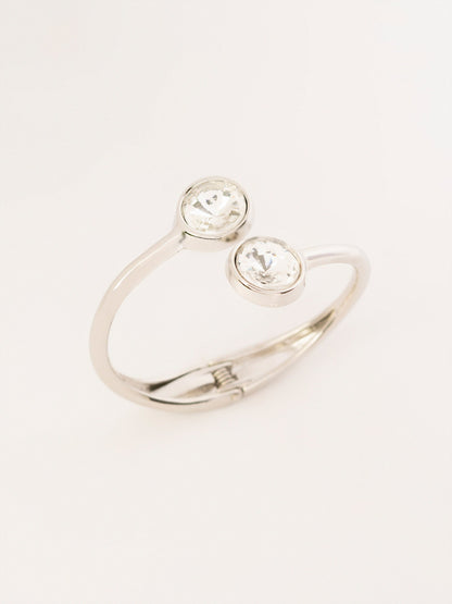 Crystal Open Cuff Bracelet