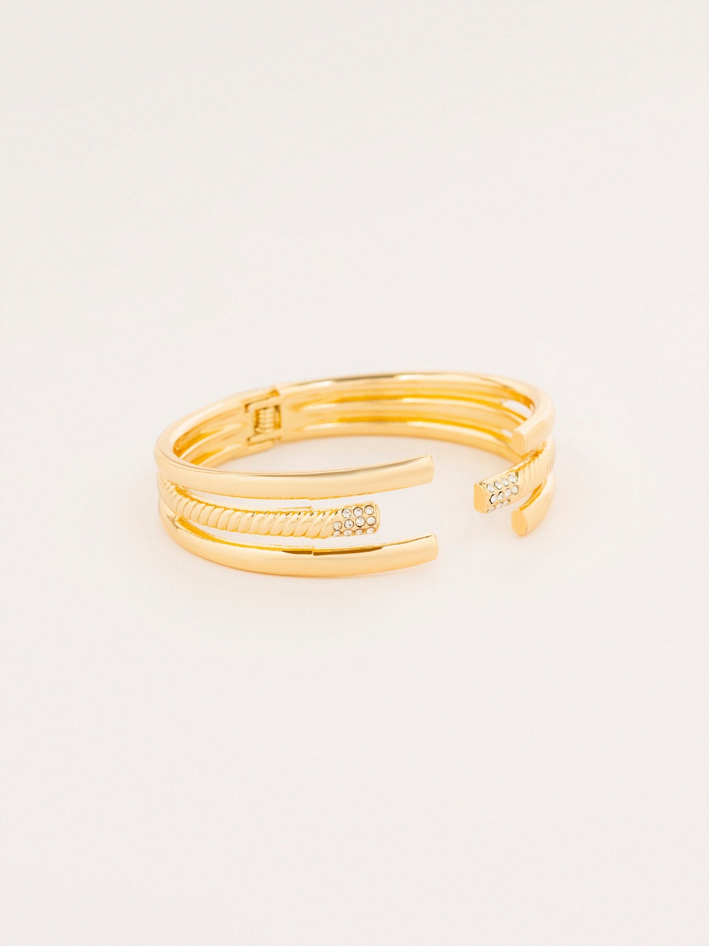 Triple Band Cuff Bracelet