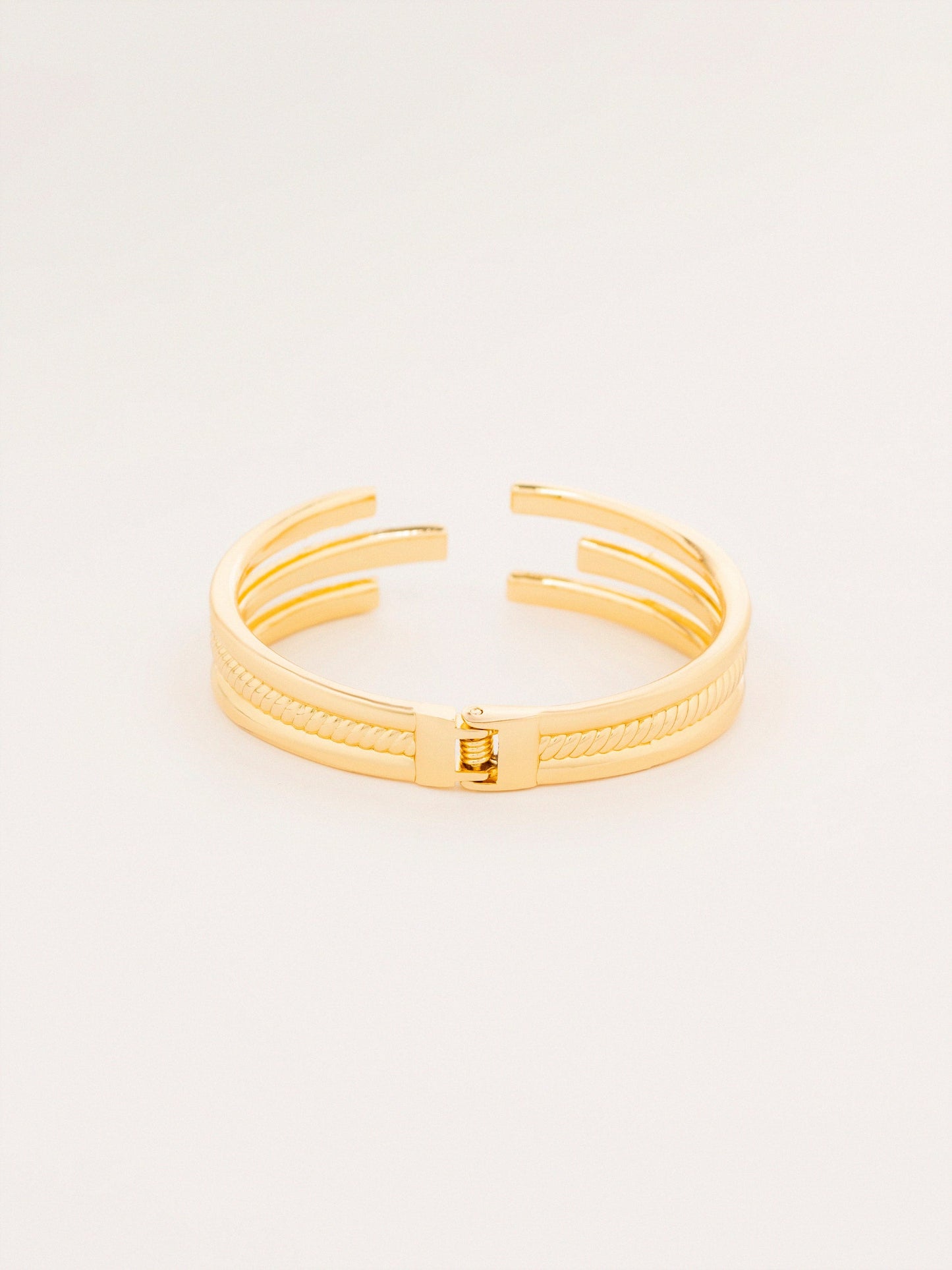 Triple Band Cuff Bracelet