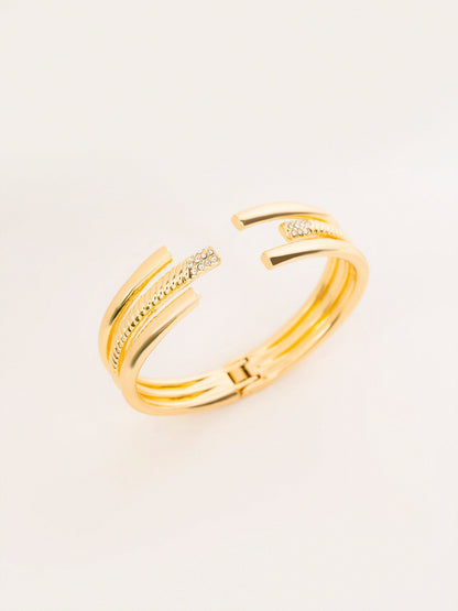 Triple Band Cuff Bracelet