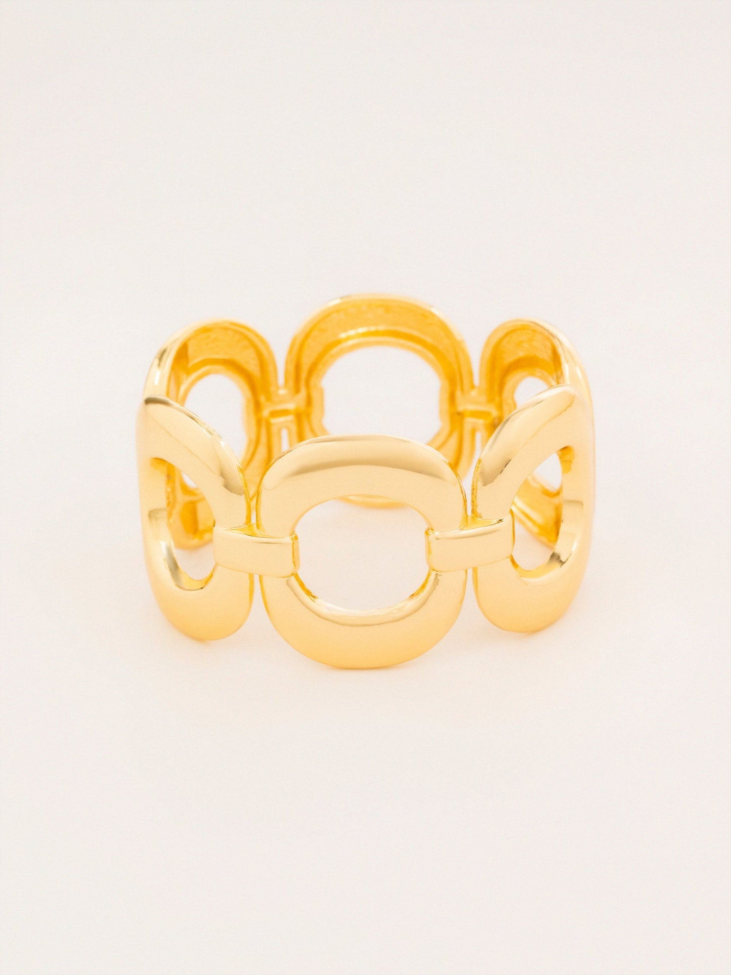 Geometric Link Bracelet
