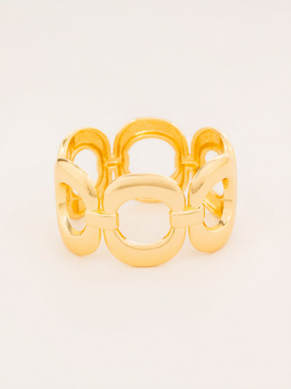 Geometric Link Bracelet
