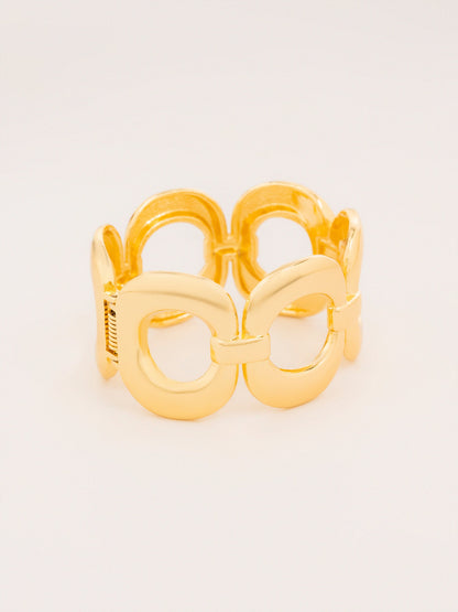 Geometric Link Bracelet