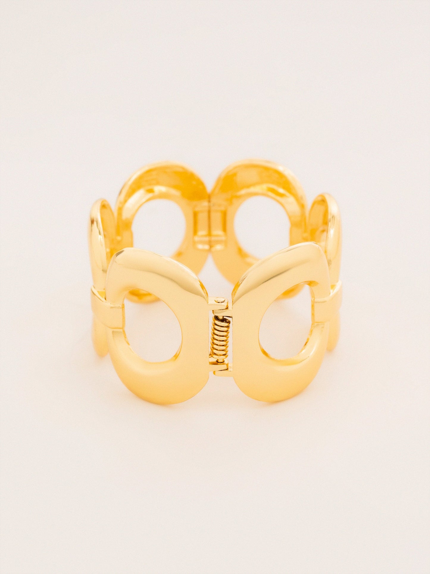 Geometric Link Bracelet