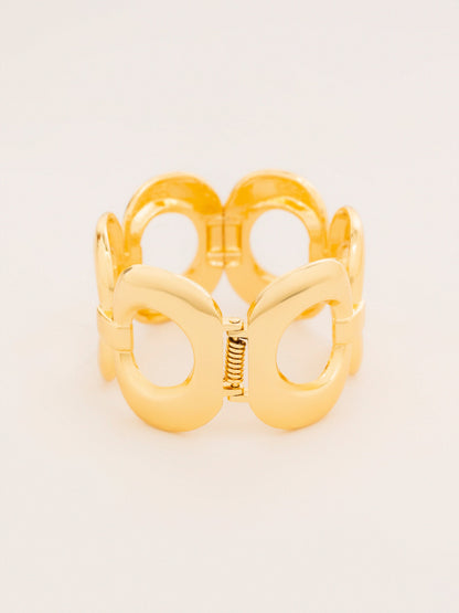 Geometric Link Bracelet