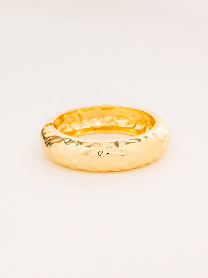 Hammered Dome Bracelet