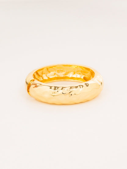 Hammered Dome Bracelet