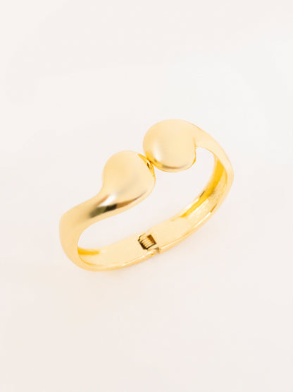 Sculptural Clasp Bracelet