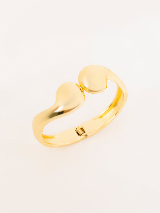 Sculptural Clasp Bracelet