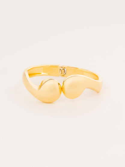 Sculptural Clasp Bracelet