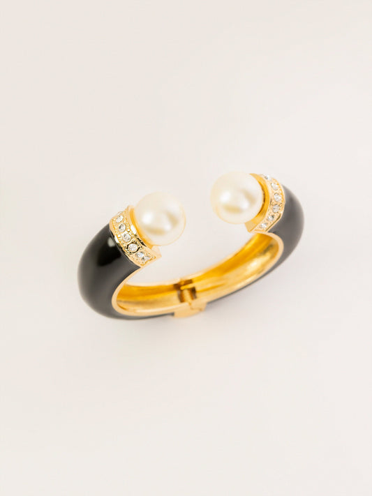 Enamel Pearl Bracelet