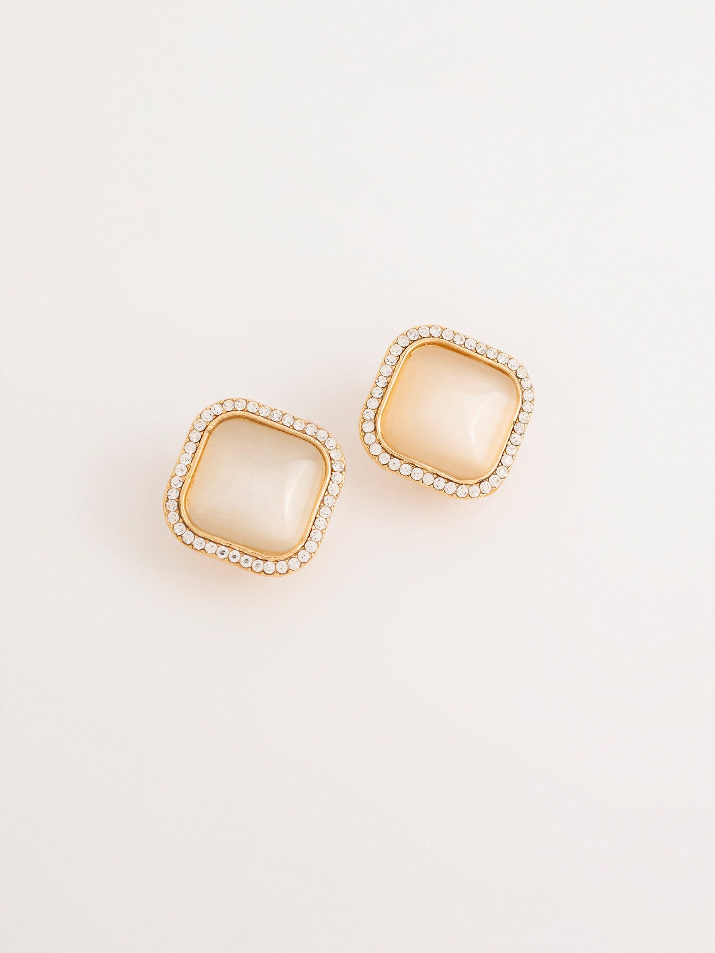 Square Stud Earrings