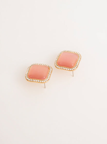 Square Stud Earrings
