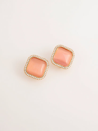 Square Stud Earrings