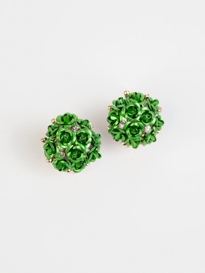 Floral Cluster Earrings