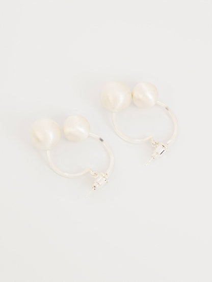 Dual Beads Earrings