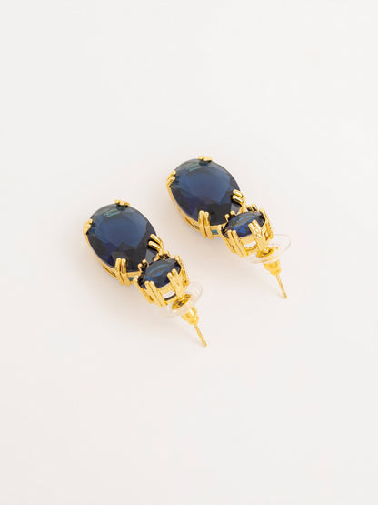 Oval Drop Earrings