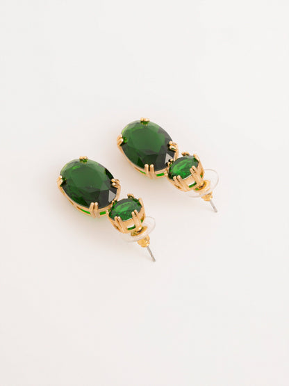 Oval Drop Earrings
