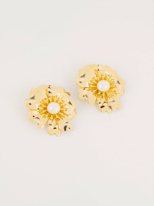Floral Stud Earrings
