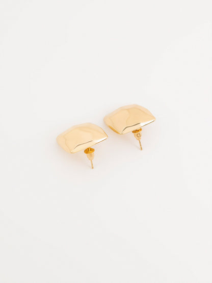 Hammered Stud Earrings