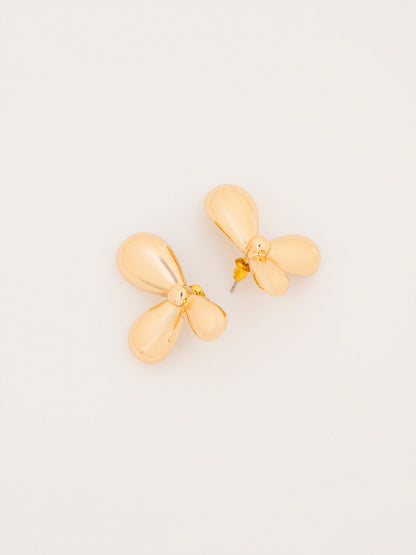 Teardrop Stud Earrings