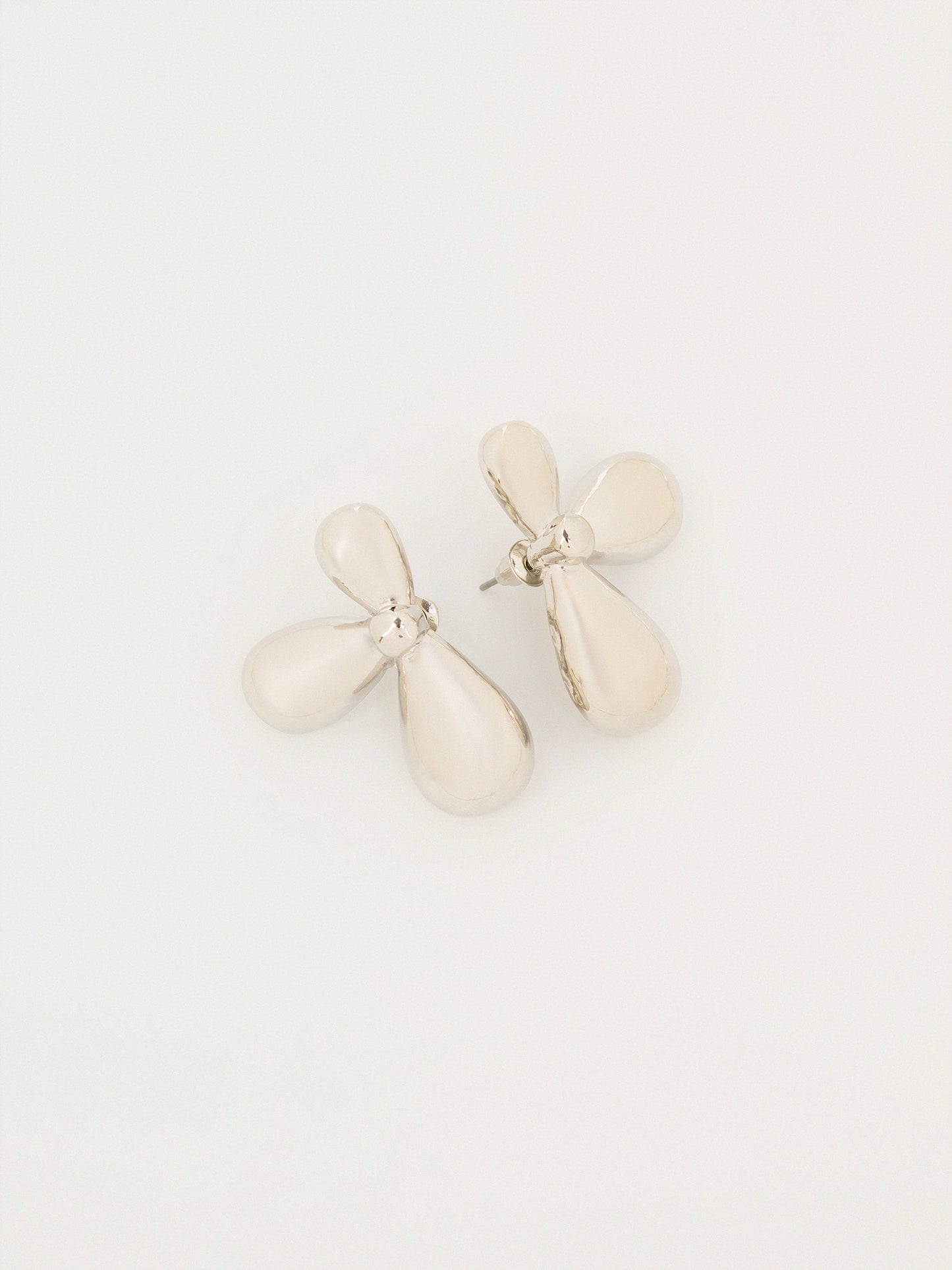 Teardrop Stud Earrings