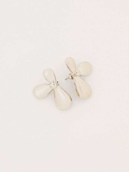 Teardrop Stud Earrings