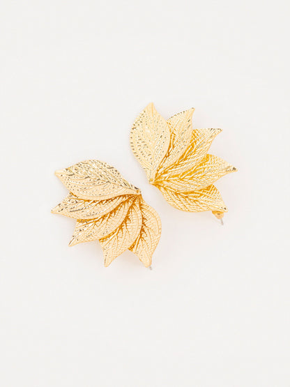 Leaf Textured Earrings