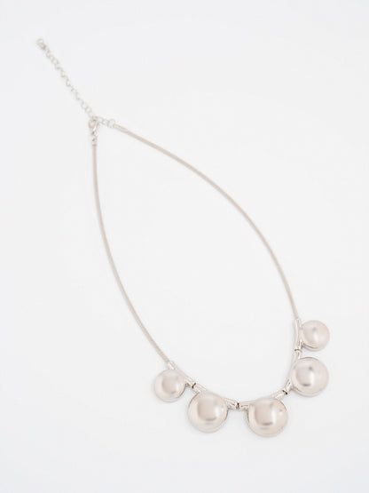 Sleek Disc Necklace