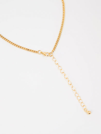 Floral Drop Necklace