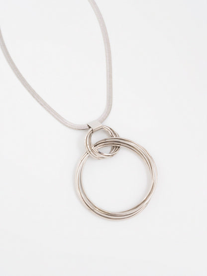 Circle Pendant Necklace