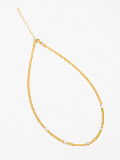 Herringbone Chain Necklace