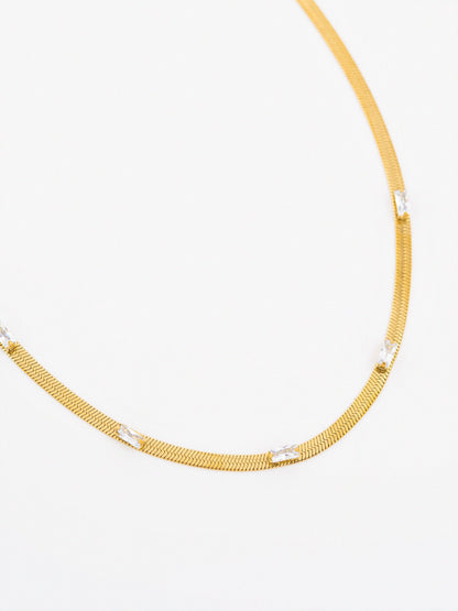 Herringbone Chain Necklace