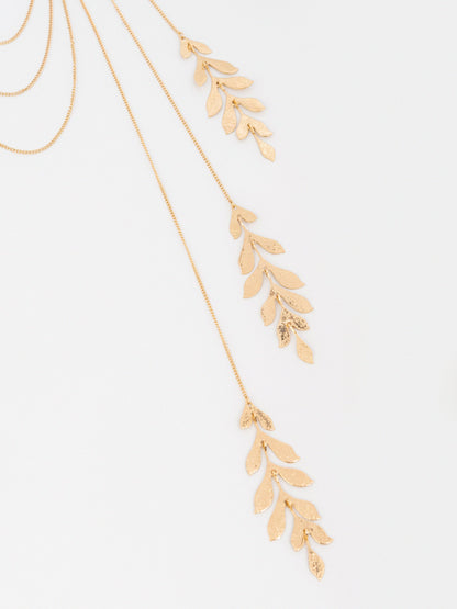 Leaf Layered Necklace