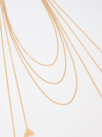 Leaf Layered Necklace