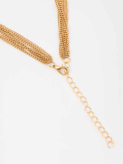 Leaf Layered Necklace