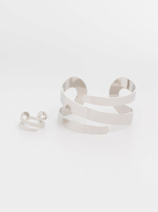 Spiral Cuff Bracelet