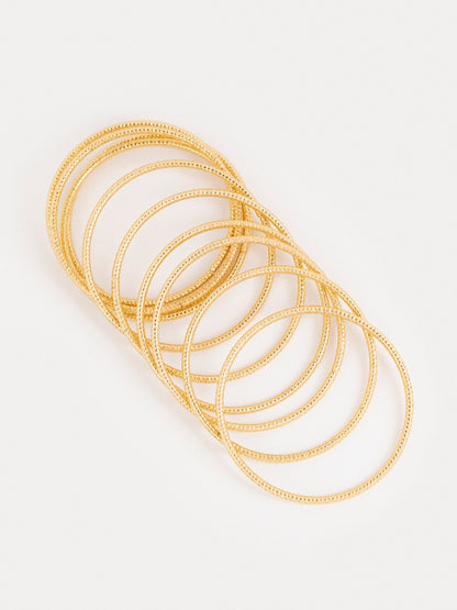 Textured Bangle Set
