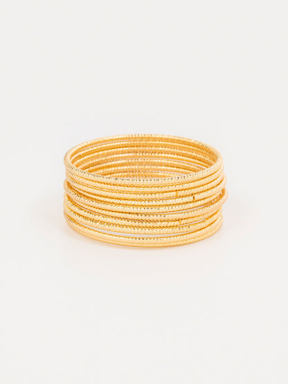 Textured Bangle Set