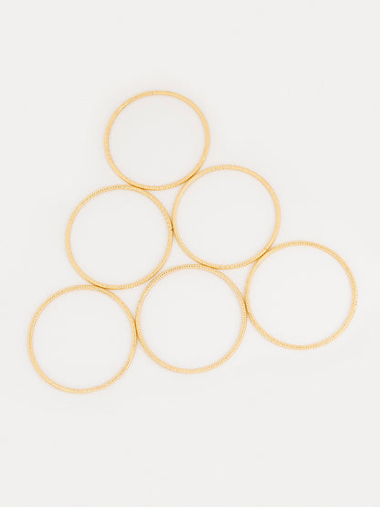Textured Bangle Set