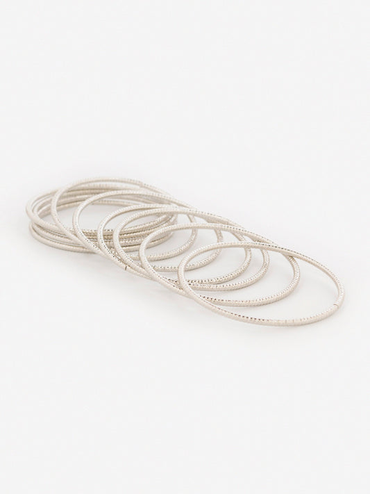 Textured Bangle Set