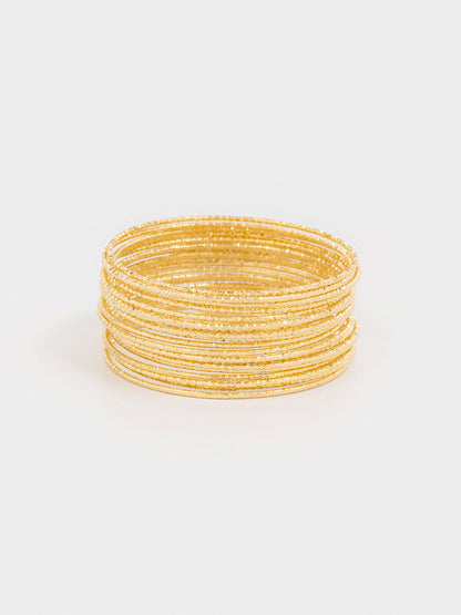 Textured Bangle Set