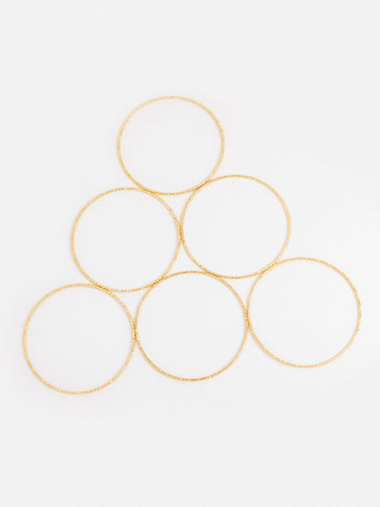 Textured Bangle Set