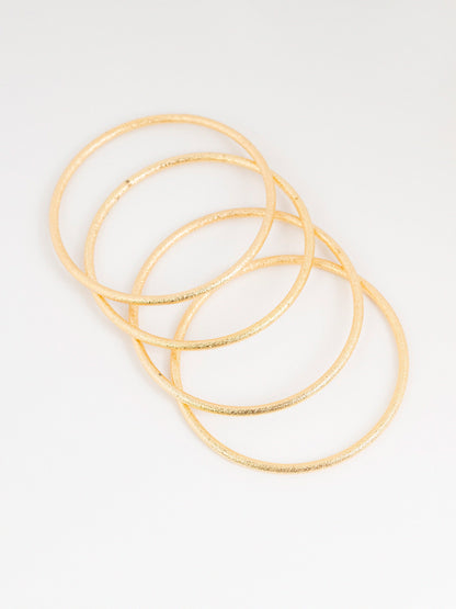 Metallic Bangles Set