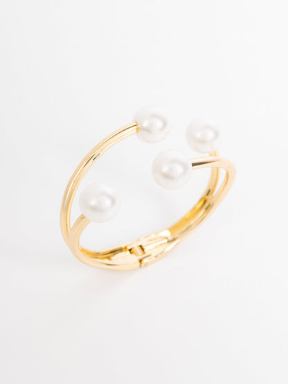 Triple Pearl Bracelet
